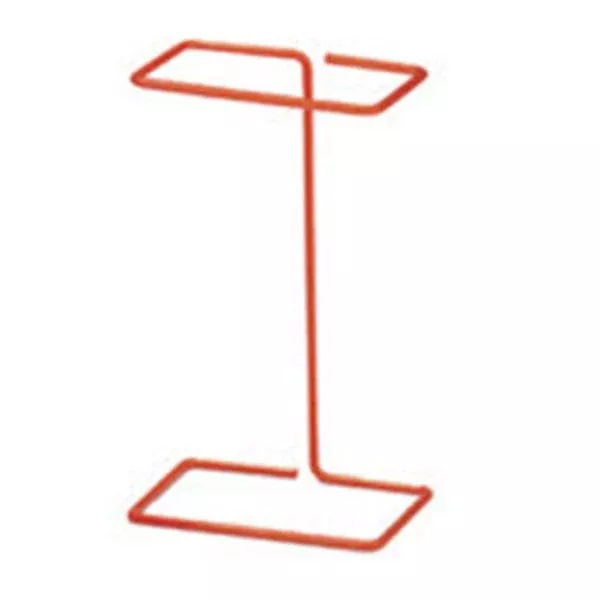 Bel-Art Products Holder Biohazard Bag Poxygrid 3-3/8x5x8-1/2" Wr Orange Ea