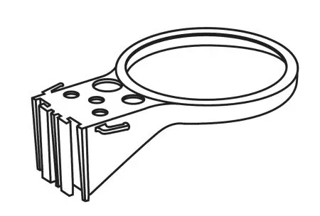 Bemis Healthcare Suction Canister Bracket - M-122569-2609 | Each
