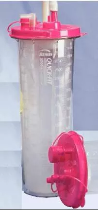 Bemis Healthcare Suction Canister Quick-Fit 3000 mL Without Lid - M-711248-3545 | Each