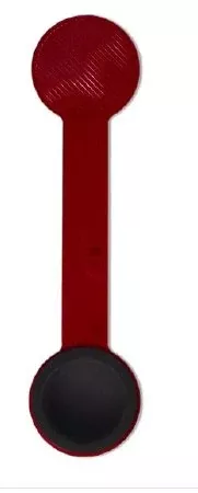 Bernell/Vision Training Products Eye Occluder 9-3/8 Inch Double End Style Cupped Red / Black Translucent Plastic / Plexiglass - M-1002997-2459 | Each