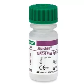 Bio-Rad Laboratories Unassayed Control Liquichek ToRCH Plus IgM Positive Level 3 X 2 mL - M-893998-4799 | Each