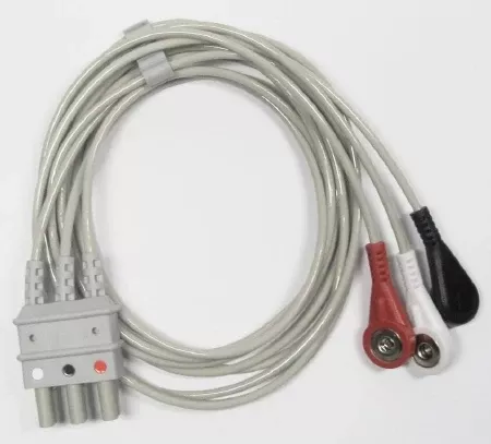 Bionet America 3-Lead ECG Cable For Multi-parameter Vital Signs Monitor - M-939526-2607 | Each