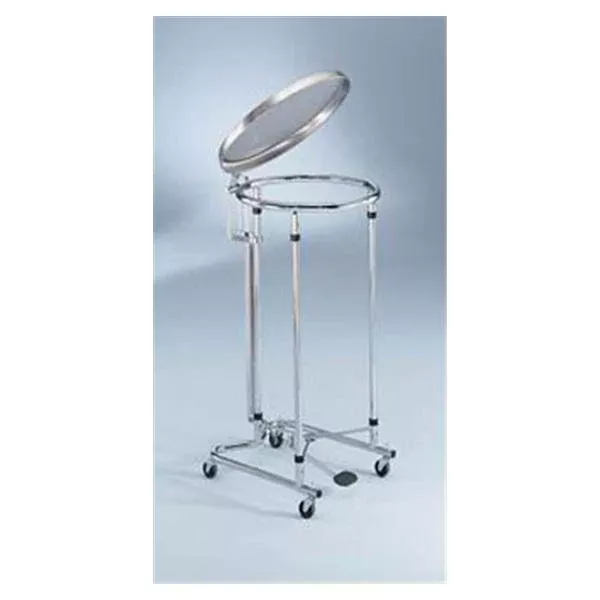 Blickman Health Hamper Laundry Stainless Steel 19-5/8x36" Silver 1/Ea