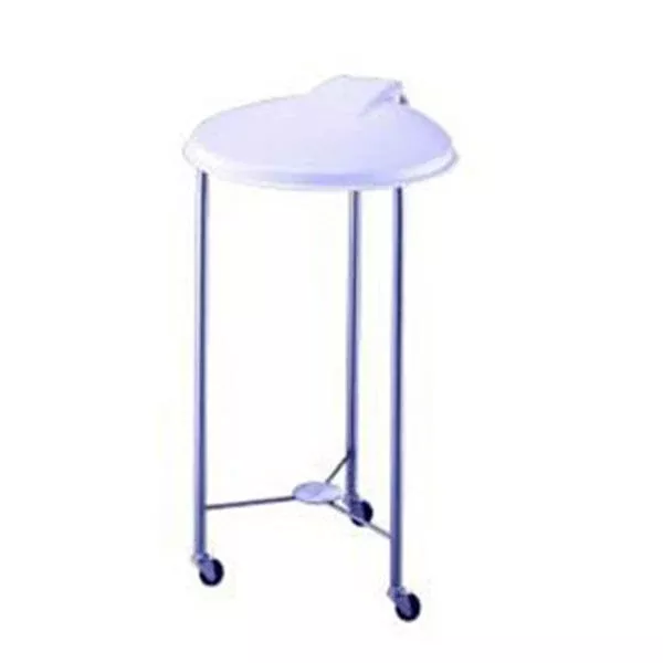 Blickman Health Hamper Linen Stainless Steel 28x36-1/2" Silver Ea