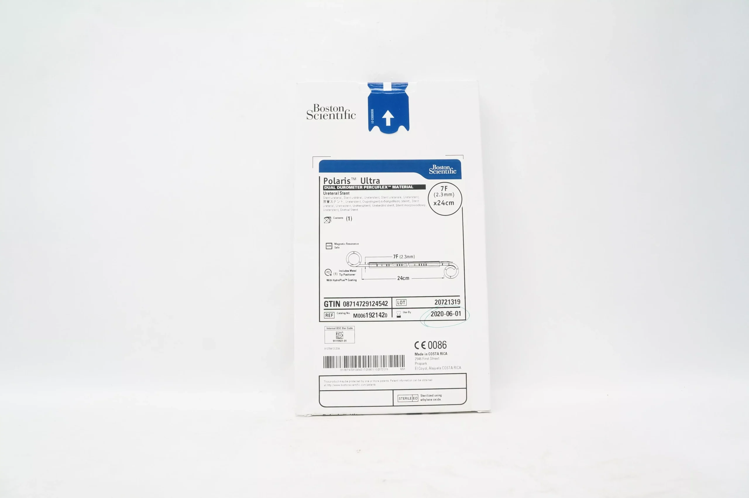 Boston Scientific 192142 Polaris Ultra Ureteral Stnt 7F x 24 cm (x)