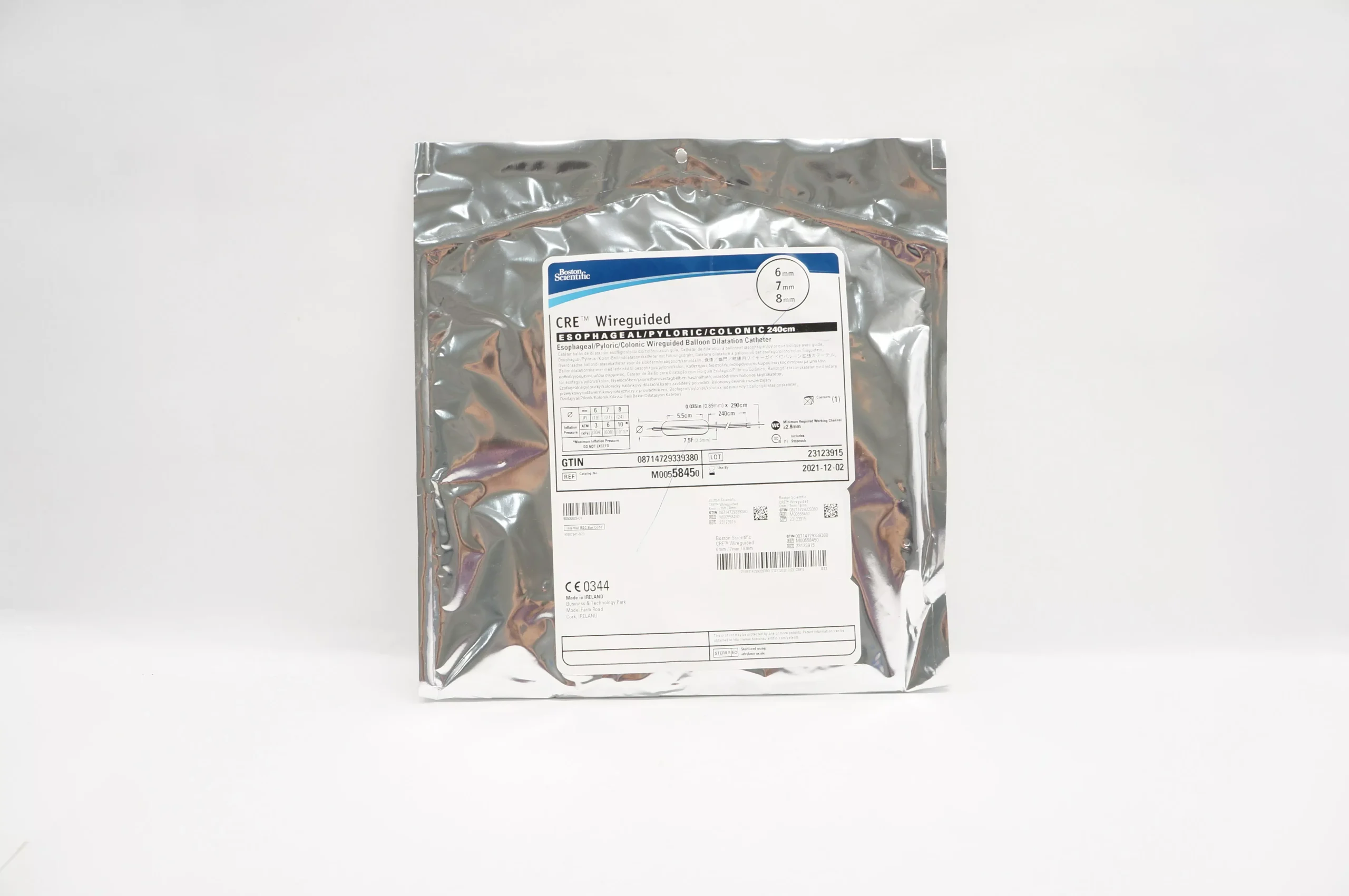 Boston Scientific 5845 CRE Wireguided Eposhageal/Pyloric/Colonic 6mmx7mmx8mm (x)