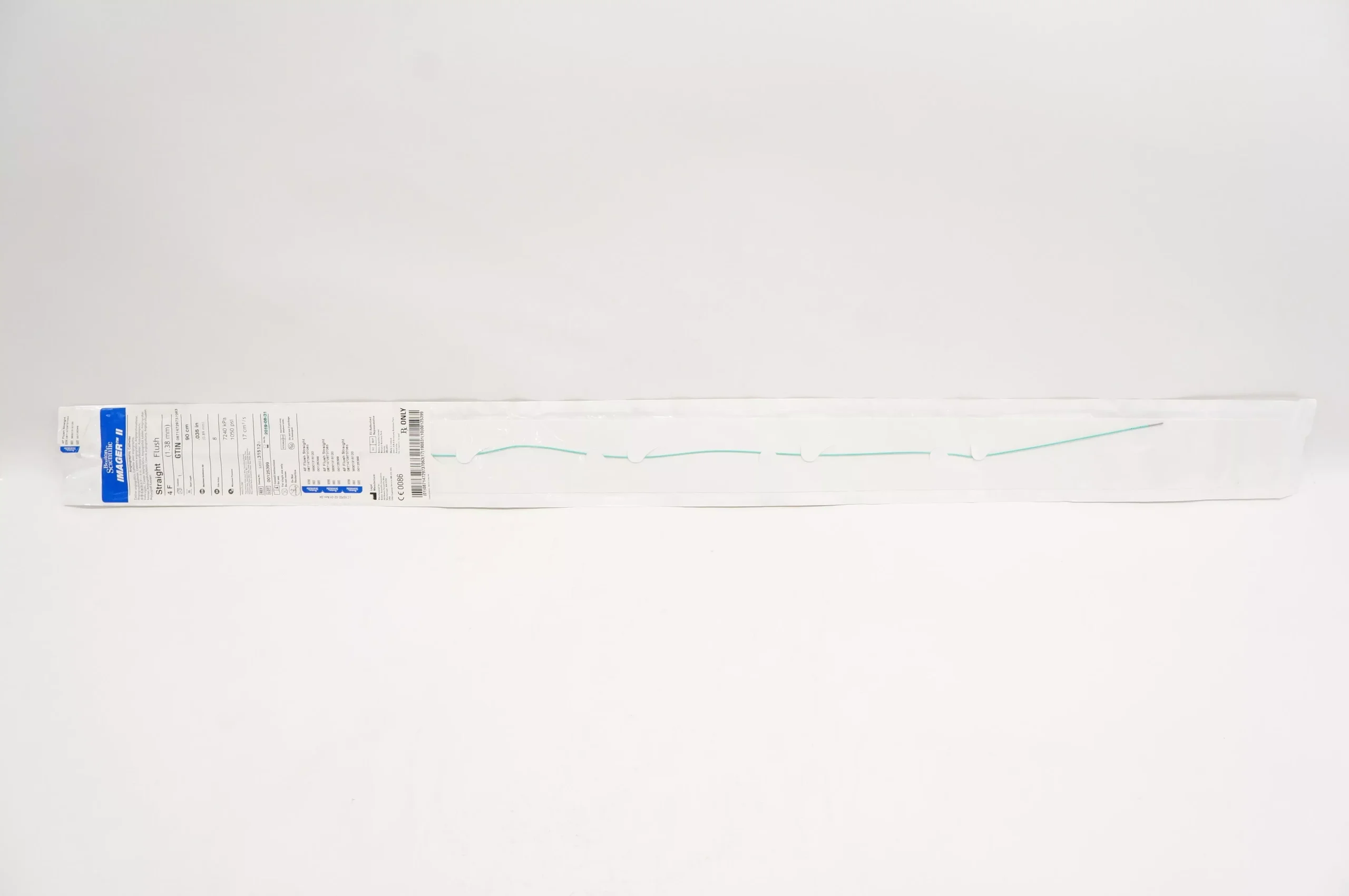 Boston Scientific M001315120 ImagerII Angiographic Cath. 4F x 90cm x .035inch(x)