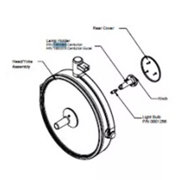 Bovie Aaron Medical Holder Lamp Centurian Each