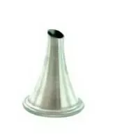 BR Surgical Ear Speculum Tip Oval, Regular End Size 3 Stainless Steel 5.5 mm Reusable - M-1077776-4929 | Each