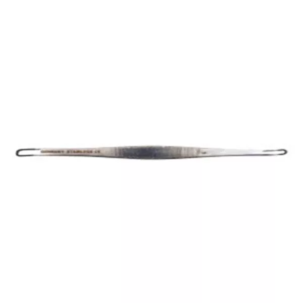 BR Surgical Extractor Comedone Schamberg 3-3/4" Slight Curve Crmp SS Ea