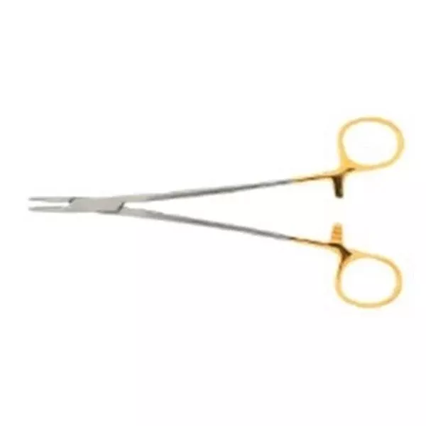 BR Surgical Holder Needle Debakey 8" Serrated Jaw Straight TC Ea