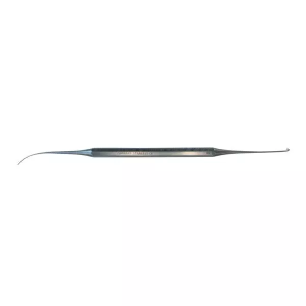 BR Surgical Hook Phlebectomy Varady 7" Angled Hook 1Prng Stainless Steel Ea