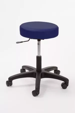 Brandt Industries Exam Stool Econobuoy Backless Pneumatic Height Adjustment 5 Casters Black - M-786739-4805 | Each