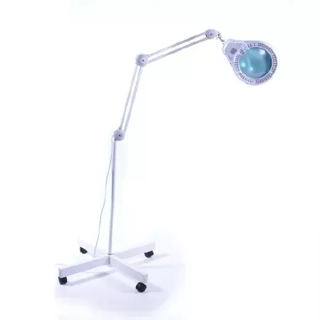 Brandt Industries Magnifying Lamp 5 Diopter Fluorescent, LED Mobile Base 22 W - M-877353-1261 | Each