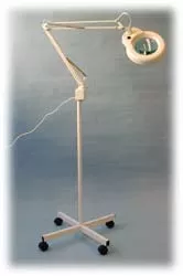 Brandt Industries Magnifying Lamp Mobile Base White - M-502440-3363 | Each