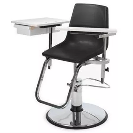 Brandt Industries Power Blood Drawing Chair Double Adjustable Armrests / Interchangeable Neutral Gray - M-525957-3840 | Each