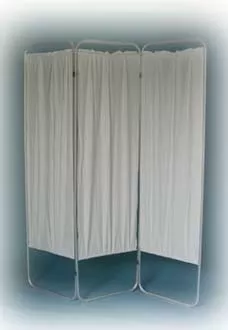 Brandt Industries Privacy Screen Folding 3-Panel Anodized Aluminum - M-502442-3786 | Each