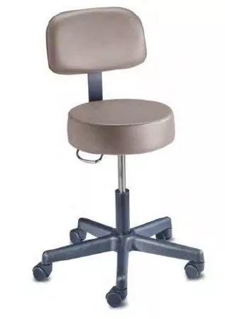 The Brewer Company Exam Stool Value Plus Series Pneumatic Height Adjustment 5 Casters Saddle - M-986321-1297 | Each