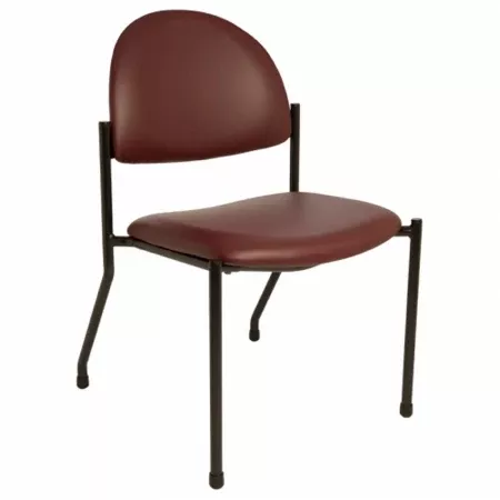 The Brewer Company Side Chair 1250 Series Gunmetal Gray Without Armrests Poly-Foam Upholstery - M-989526-2320 | Each