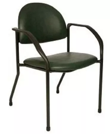 The Brewer Company Side Chair Deep Sapphire Fixed Armrests Vinyl - M-984375-2705 | Each