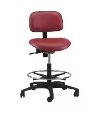 Brewer/Dental Industrial Stool Task Series Pneumatic Height Adjustment 5 Casters - M-1011548-1394 | Each