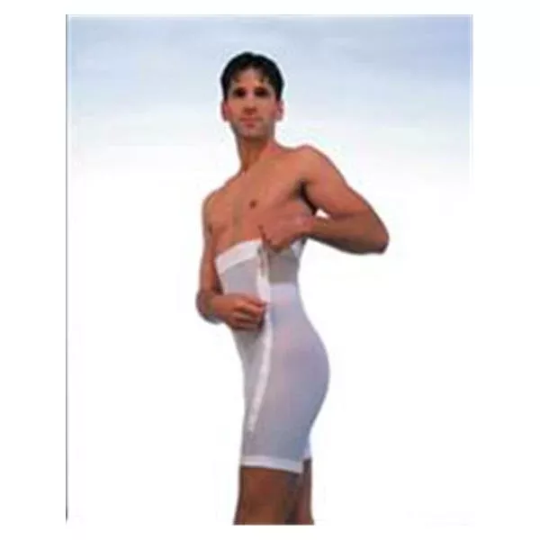 BSN Medical Girdle Plastic Surgery SupportWear Mid Thigh Md M 34-36" Wht Ea
