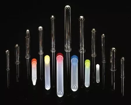 Caplugs Tubes-R-Us Test Tube Round Bottom Plain 12 X 75 mm 5 mL Without Color Coding Without Closure Polystyrene Tube - M-863584-3444 | Case of 1000
