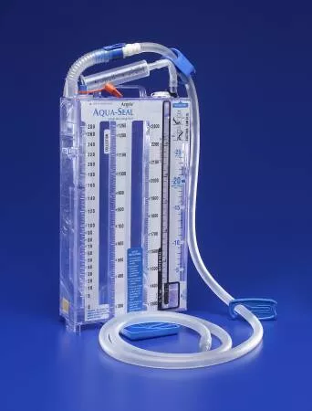 Cardinal Chest Drain System Argyle Aqua-Seal 2300 mL - M-233420-4110 | Case of 5