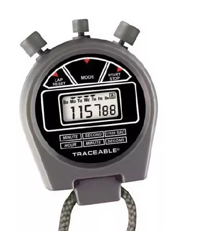 Cardinal Digital Stopwatch Count Up and Down Traceable 24 Hours Digital Display - M-1015945-3400 | Each
