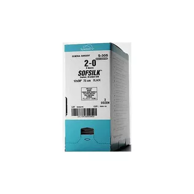 Cardinal Health - Sofsilk - S1750K - Medtronic / Suture, Reverse Cutting, Needle He - 1, 3/8 Circle