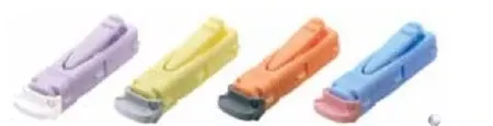 Cardinal Lancet Comfort Zone Technology Dual Flow Lancet Needle 1.8 mm Depth 18 Gauge Push Button Activated - M-1111203-1586 | Case of 4000