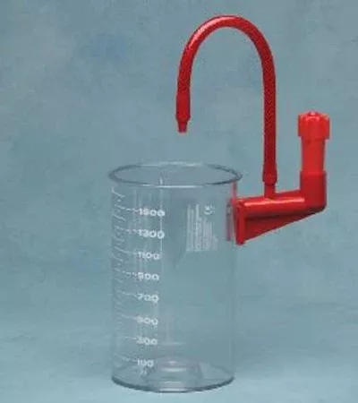 Cardinal Suction Canister Flex Advantage 1000 mL Without Lid - M-295140-4894 | Case of 1
