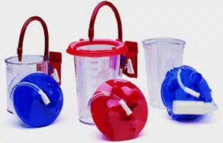Cardinal Suction Canister Liner Medi-Vac CRD 1500 mL Locking Lid - M-228590-3649 | Case of 72