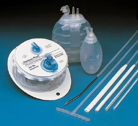 Cardinal Wound Drain Tube Jackson-Pratt Silicone Perforated Style 15 Fr. Size - M-300040-3948 | Box of 10