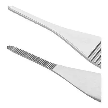Centurion Medical Products Forcep Tissue Adson 4.75" Serrated Tip Straight SS Disp 20/Ca