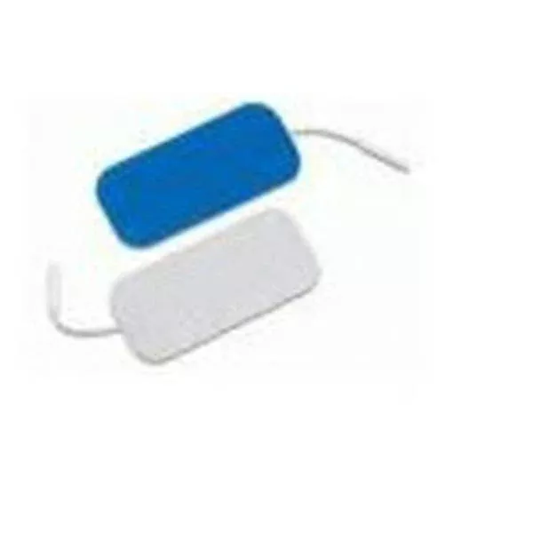ChattanoogaElectrode Elctrthrpy Dr-Stck Prem 1.5x3.5" SS Msh/Blu Gl 40/Ca