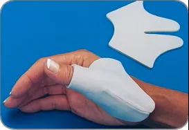 Chesapeake Medical Gauntlet Spica Splint Infinity Thumb Thrmplstc Bg Sz Medium 3/Pk