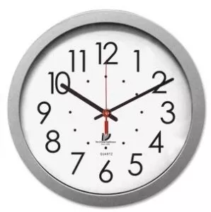 Chicago Lighthouse Industries Quartz Wall Clock 1.5 X 13.3 Inch, 14.5 Inch Face Diameter Analog Display Battery Powered - M-860741-1109 | Each