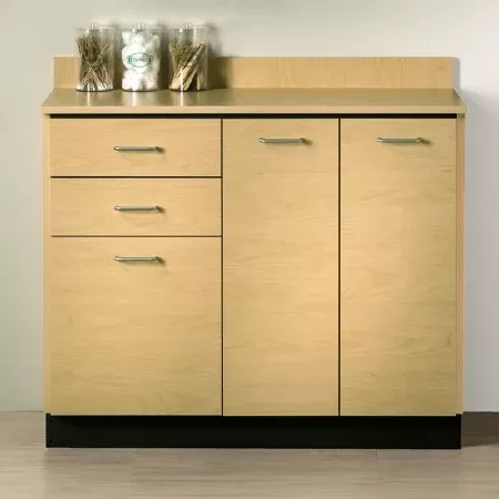 Clinton Industries Base Cabinet Quick Care Floor Standing Laminate 2 Drawers 2 Shelves - M-1012586-2541 | Each