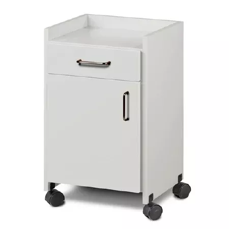 Clinton Industries Bedside Cabinet Mobile Laminate 1 Drawer 1 Shelf - M-988001-2999 | Each