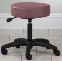 Clinton Industries Exam Stool Pneumatic Height Adjustment 5 Casters Cream - M-721058-2225 | Each