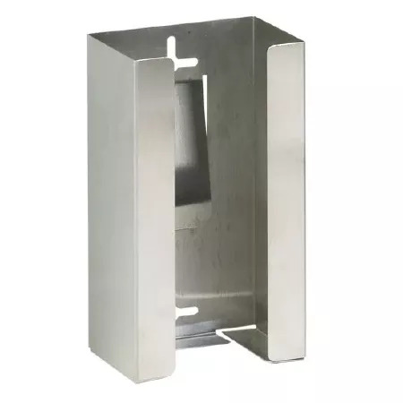 Clinton Industries Glove Box Holder Horizontal or Vertical Mounted 1-Box Capacity Silver 3.75 X 5.5 X 10 Inch Stainless Steel - M-904790-2353 | Each