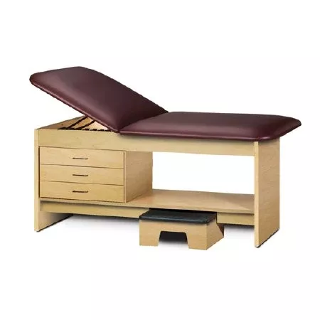Clinton Industries Laminate Treatment Table with Stool Style Line Series Fixed Height 400 lbs. Weight Capacity - M-1027805-1077 | Each