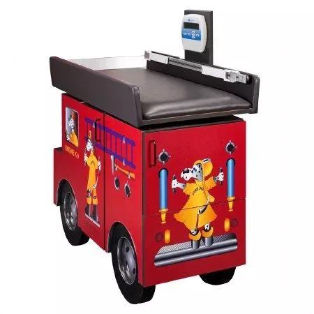 Clinton Industries Pediatric Exam Table with Scale Fun Series Fixed Height 40 lbs. Weight Capacity - M-554547-3391 | Each