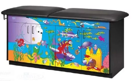 Clinton Industries Pediatric Treatment Table Imagination Series Fixed Height 40 lbs. Weight Capacity - M-983802-2307 | Each
