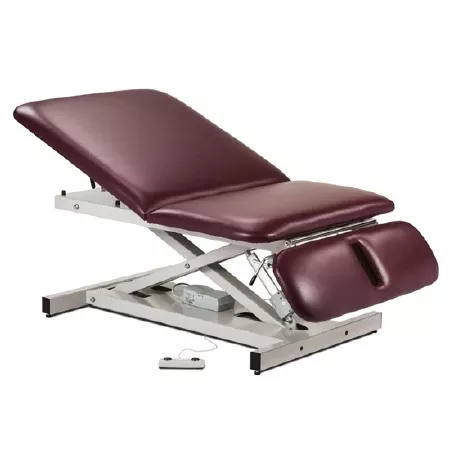 Clinton Industries Power Bariatric Treatment Table with Drop Section Extra Wide Power Height 550 lbs. Weight Capacity - M-1059690-2681 | Each