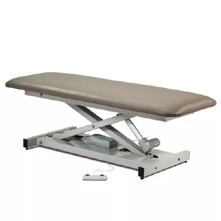 Clinton Industries Power Exam Table Open Base Power Foot Operated Height Adjustment 450 lbs. Weight Capacity - M-1044400-2445 | Each