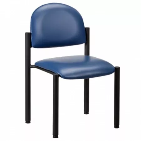 Clinton Industries Side Chair Premium Series Black Without Armrests Vinyl - M-927820-3381 | Each