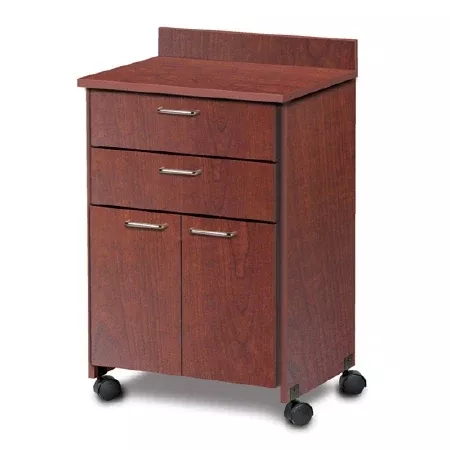 Clinton Industries Treatment Cabinet Mobile Laminate 2 Drawers 1 Shelf - M-1006613-1638 | Each