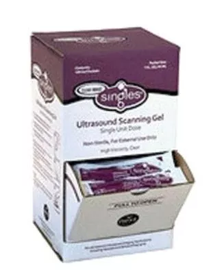 Cone Instruments Ultrasound Gel Clear Image Singles Transmission 0.5 oz Dispensing Carton - M-1140261-1664 | Case of 400